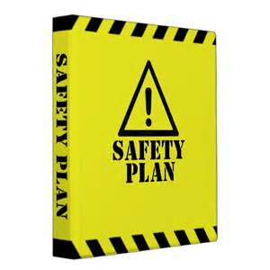 Yellow Safety Plan book